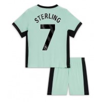 Dětský Fotbalový dres Chelsea Raheem Sterling #7 2023-24 Třetí Krátký Rukáv (+ trenýrky)